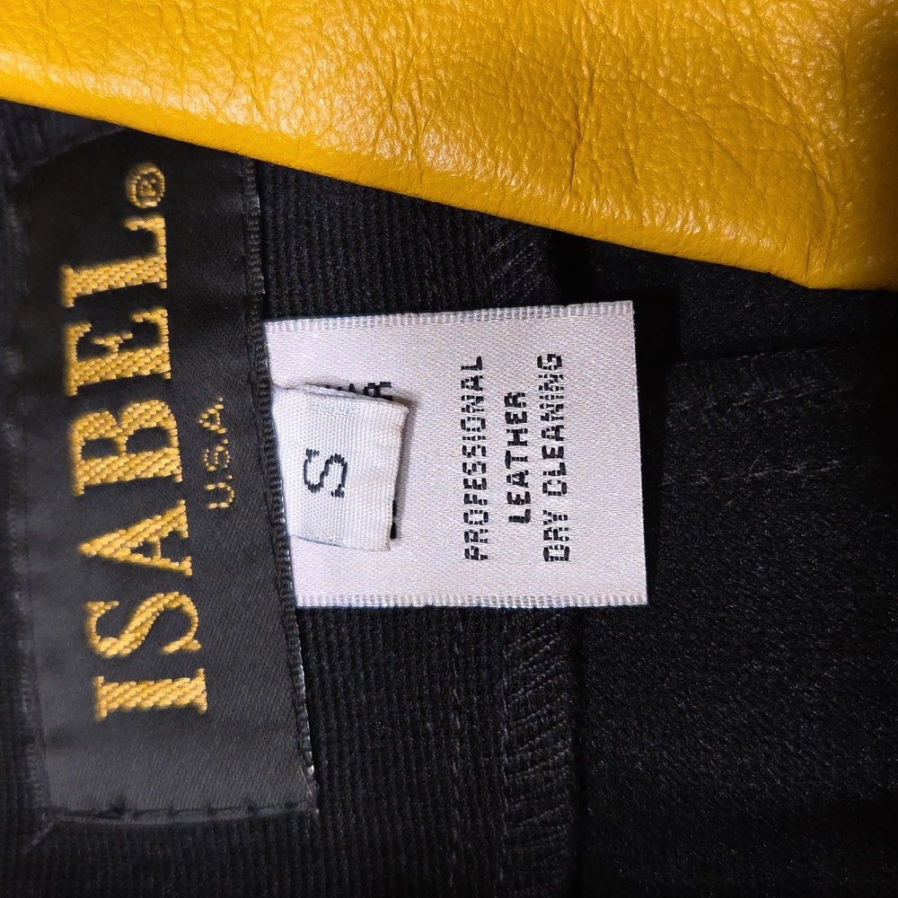 Isabel Leather Vest Size Small - Picture 7 of 8